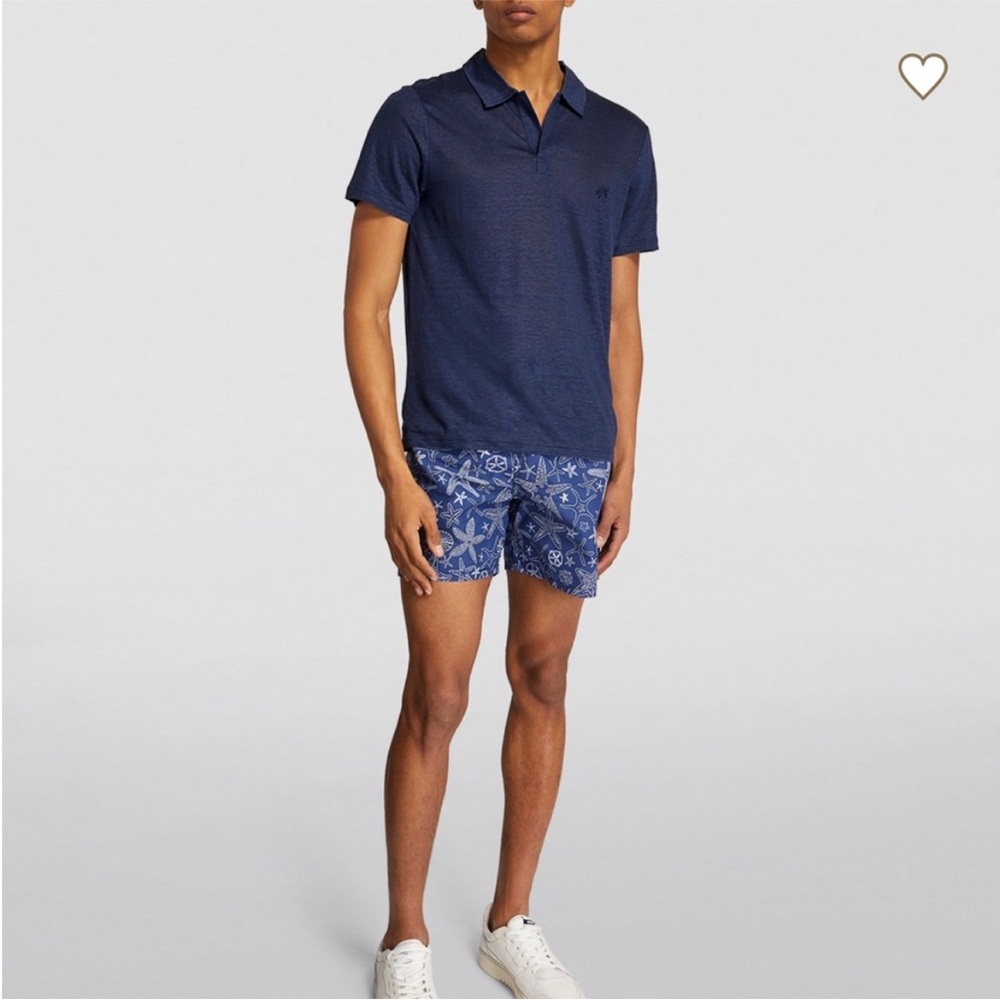 Vilebrequin Linen Pyramid Polo Shirt